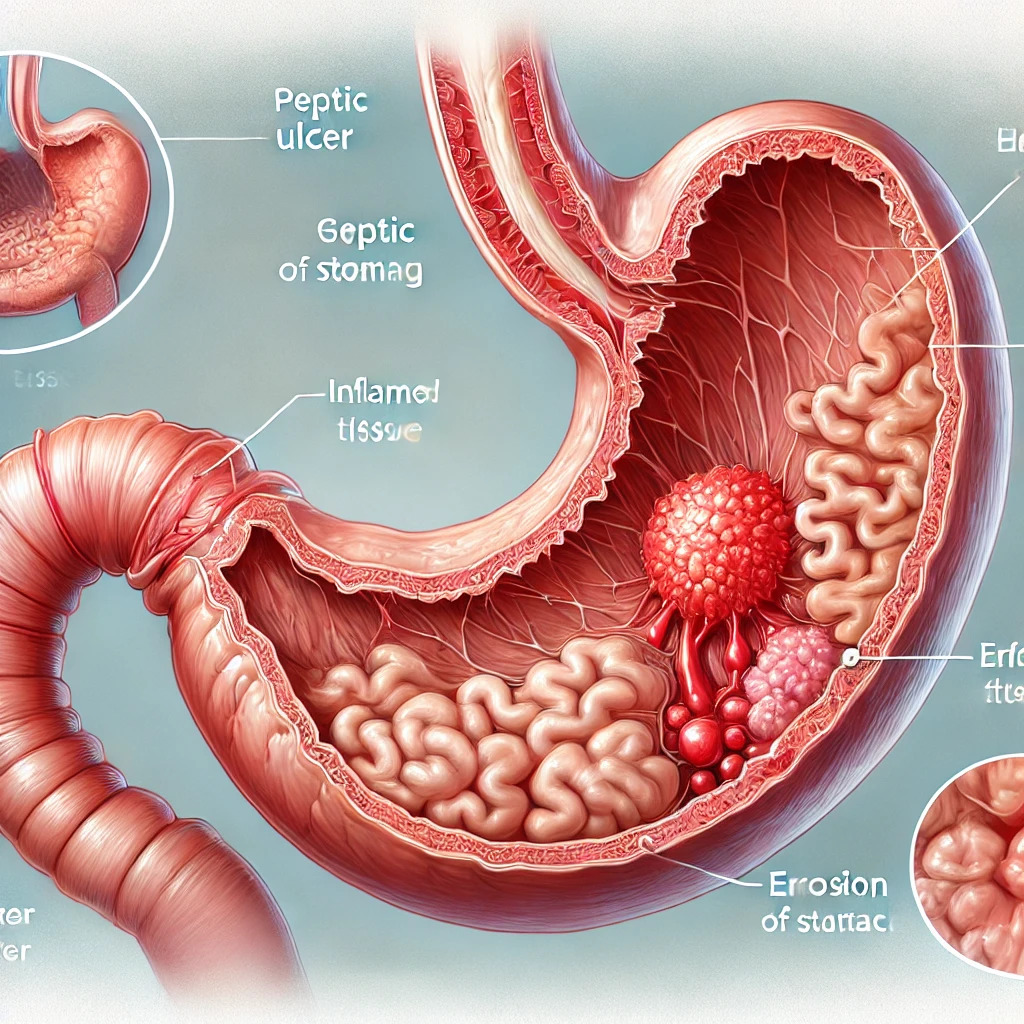 القرحة-الهضمية--peptic-ulcer-،-أسبابها،-أعراضها-و-علاجها